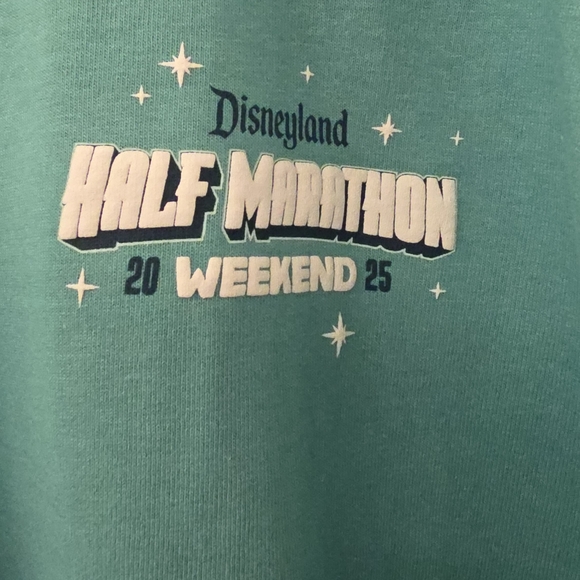 Disney 2025 Half Marathon Aqua Spirit Jersey Size XL NWT - Picture 3 of 8